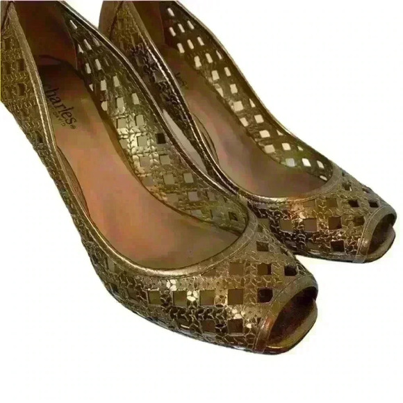 STUNNING Charles by Charles David sequin Metalic bronze/brown 🤎 - Picture 8 of 9